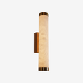 Modern Tube Alabaster Wall Sconce