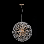 Dandelion Spherical Crystal Pendant Light - Ineffable Lighting
