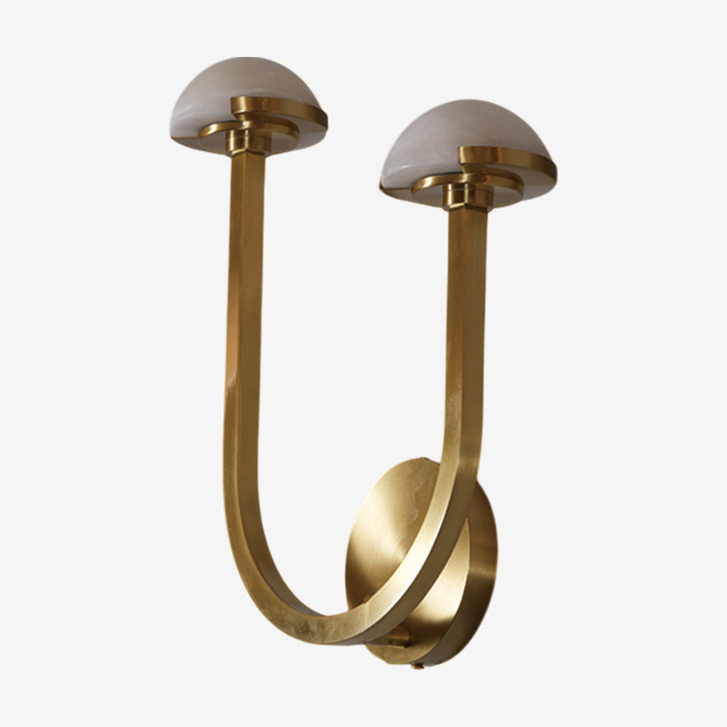 Modern Double-Head Wall Sconce
