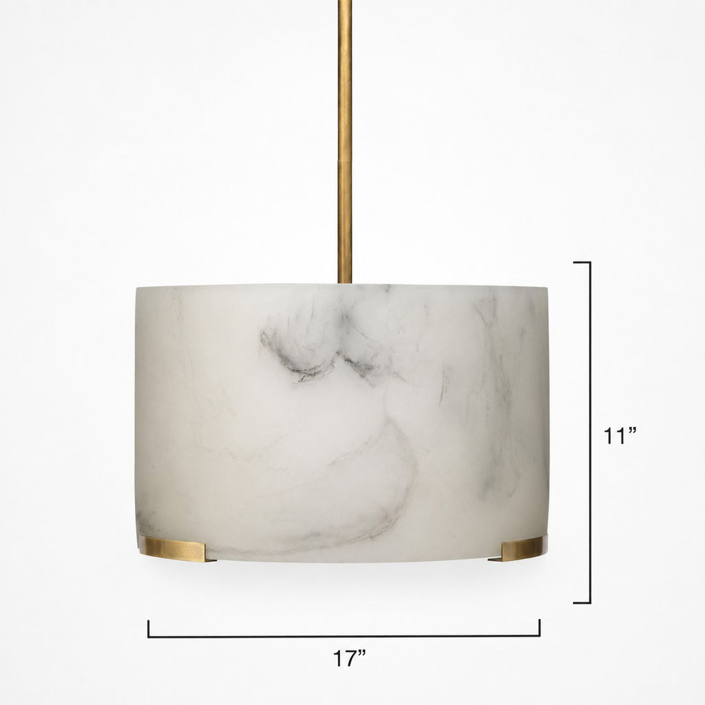 Elancourt Alabaster Pendant