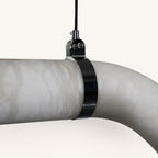 Velcendri Wavy Linear Pendant Light