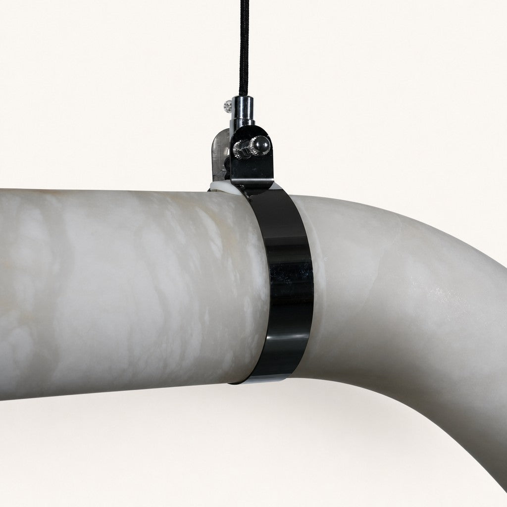 Lunari Wavy Linear Pendant Light