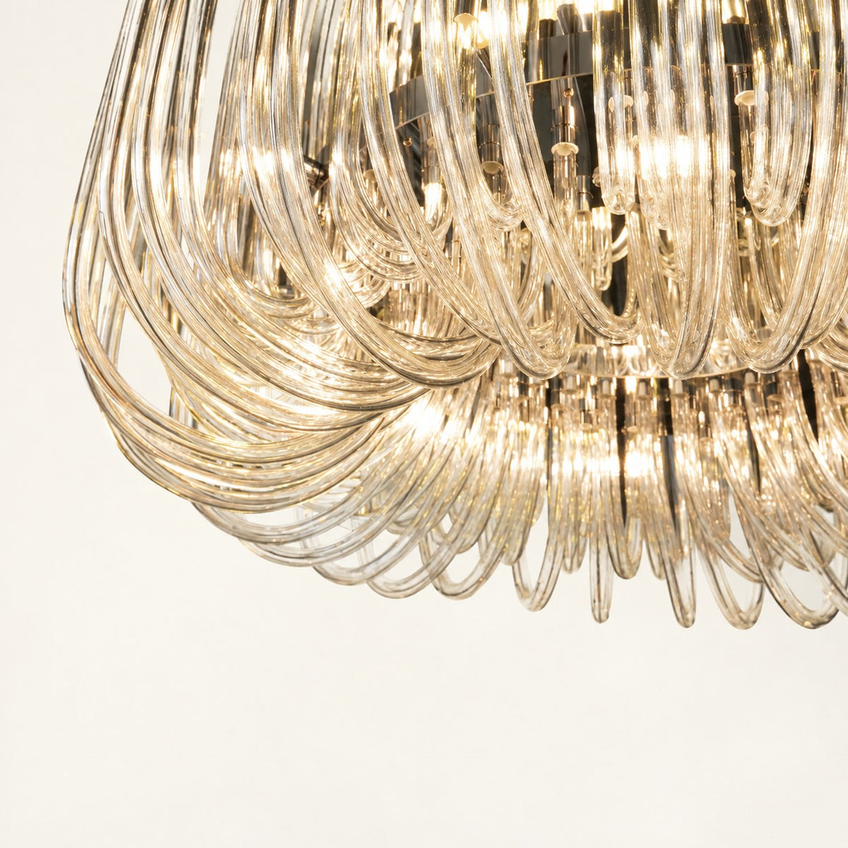 Rovelle Cascade Clear-Rod Chandelier